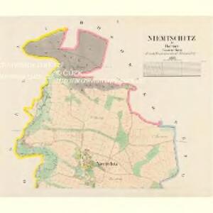 Niemtschitz - c5118-1-001 - Kaiserpflichtexemplar der Landkarten des stabilen Katasters