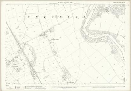 Cumberland XXIV.10 (includes: Wetheral) - 25 Inch Map