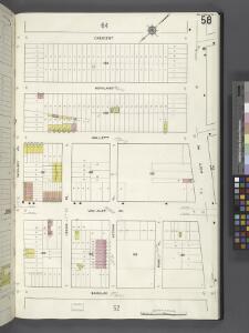 Queens V. 2, Plate No. 58 [Map bounded by Crescent, Hoyt Ave., Barclay, Woolsey Ave.]