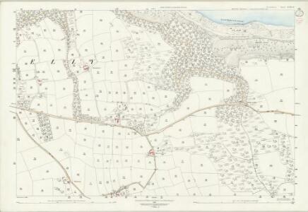 Devon XVIII.13 (includes: Clovelly; Woolfardisworthy) - 25 Inch Map