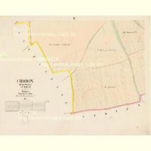 Chodow - c2555-1-003 - Kaiserpflichtexemplar der Landkarten des stabilen Katasters