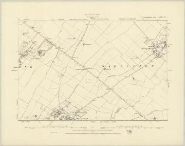 Cambridgeshire XXXIX.NW - OS Six-Inch Map