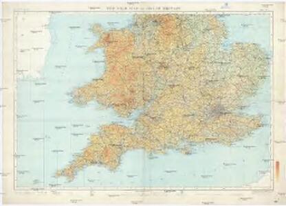Ten mile map of Great Britain