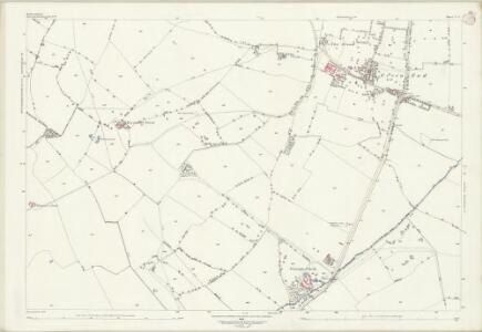 Bedfordshire V.9 (includes: Bolnhurst and Keysoe; Little Staughton; Pertenhall; Swineshead) - 25 Inch Map
