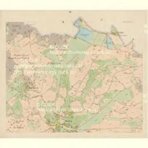 Poreschin (Poressin) - c6461-1-003 - Kaiserpflichtexemplar der Landkarten des stabilen Katasters