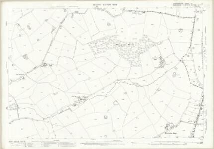 Staffordshire LV.7 (includes: Albrighton; Brewood; Codsall; Donington) - 25 Inch Map