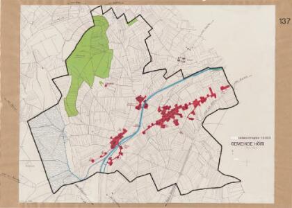 Höri: Definition der Siedlungen für die eidgenössische Volkszählung am 01.12.1960; Siedlungskarte Nr. 137