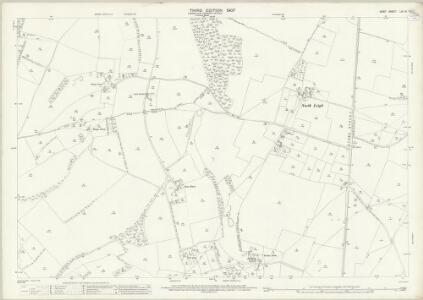 Kent LVI.14 (includes: Elmsted; Waltham) - 25 Inch Map
