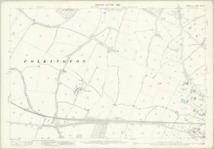 Sussex LXVIII.12 (includes: Folkington; Polegate) - 25 Inch Map
