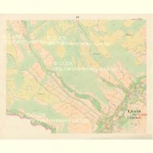 Lhotta bei Lipthal - m1525-1-004 - Kaiserpflichtexemplar der Landkarten des stabilen Katasters