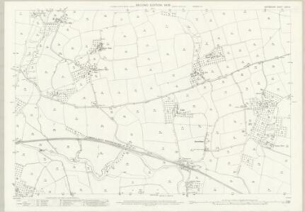 Devon LXVII.8 (includes: Newton St Cyres; Shobrooke) - 25 Inch Map