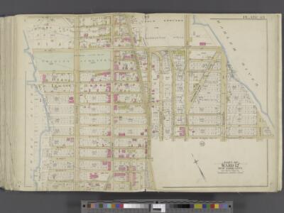 Manhattan, Double Page Plate No. 43 [Map bounded by W. 158thSt., Harlem River, W. 143rd St., Hudson River]