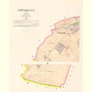 Swarzenitz - c7579-1-001 - Kaiserpflichtexemplar der Landkarten des stabilen Katasters