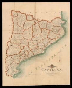 Cataluña. Descripción geográfica de la cuatro provincias catalanas