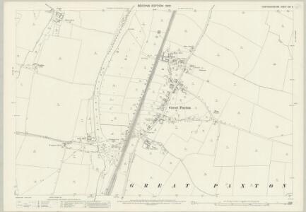 Huntingdonshire XXV.4 (includes: Diddington; Great Paxton; Little Paxton; Offord Darcy; Southoe and Midloe) - 25 Inch Map