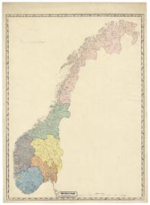 Statistikk kart 13-b: Norvège. Division ecclesiastique
