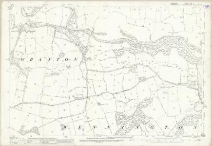 Lancashire XXVI.1 (includes: Bentham; Cantsfield; Melling With Wrayton; Wennington) - 25 Inch Map