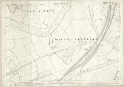 Lancashire CXV.8 (includes: Great Sankey; Penketh; Walton; Warrington) - 25 Inch Map