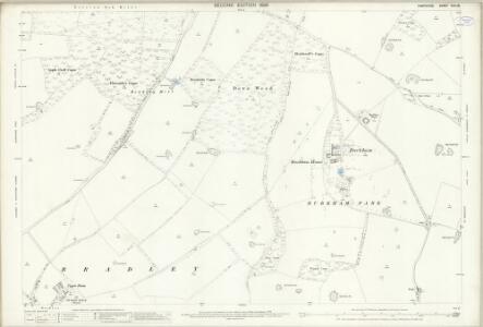 Hampshire and Isle of Wight XXVI.16 (includes: Bentworth; Bradley; Lasham; Preston Candover) - 25 Inch Map