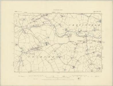 Suffolk LVIII.SE - OS Six-Inch Map