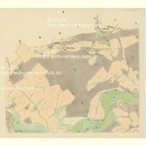 Klein Letschitz (Male Letssice) - c4370-1-002 - Kaiserpflichtexemplar der Landkarten des stabilen Katasters