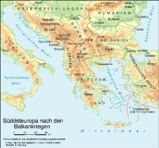 Südosteuropa nach den Balkankriegen
