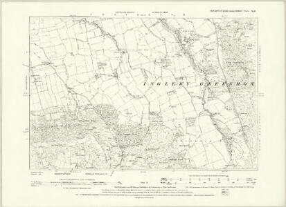 Yorkshire XLIII.SE - OS Six-Inch Map