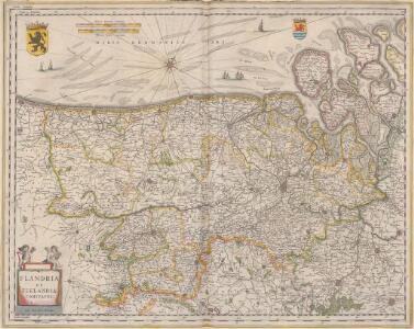 Flandria Et Zeelandia Comitatus. [Karte], in: Theatrum orbis terrarum, sive, Atlas novus, Bd. 1, S. 365.