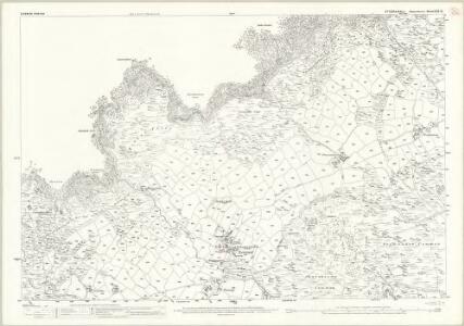 Cornwall LXI.13 (includes: Zennor) - 25 Inch Map
