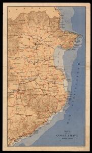 Mapa de la Costa Brava / cartografia R. Dolcet