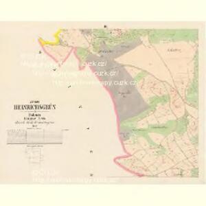 Heinrichsgrün - c2912-1-003 - Kaiserpflichtexemplar der Landkarten des stabilen Katasters