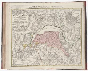 Atlas der alten Eidgenossenschaft in 20 Karten: Republik Genf sowie Genferseeregion