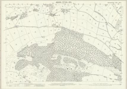 Brecknockshire XXXV.14 (includes: Llanfihangel Cwm Du) - 25 Inch Map
