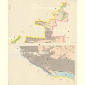 Czellin (Czellina) - c0837-1-001 - Kaiserpflichtexemplar der Landkarten des stabilen Katasters