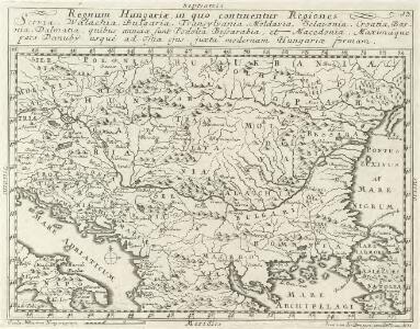 Regnum Hungariae, in quo continentur Regiones :