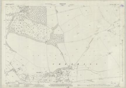 Wiltshire XXVII.7 (includes: Calne Without; Cherhill; Compton Bassett) - 25 Inch Map