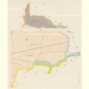Zasmuk - c9155-1-001 - Kaiserpflichtexemplar der Landkarten des stabilen Katasters