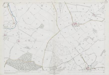 Somerset XXI.9 (includes: Hemington; Wellow) - 25 Inch Map