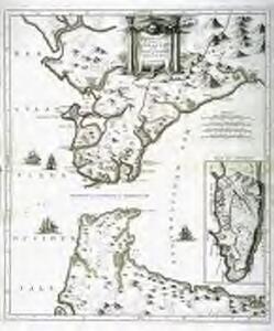Nouvelle carte du détroit de Gibraltar et de l'isle de Cadix