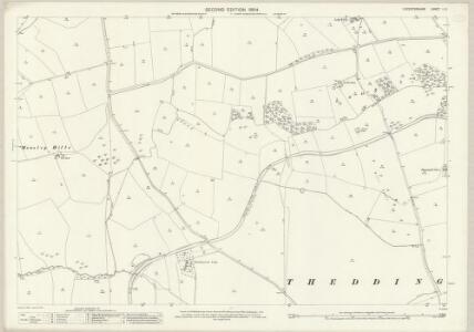 Leicestershire L.5 (includes: Husbands Bosworth; Laughton; Mowsley; Theddingworth) - 25 Inch Map