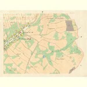 Petersdorf (Petrowice) - m0900-1-004 - Kaiserpflichtexemplar der Landkarten des stabilen Katasters