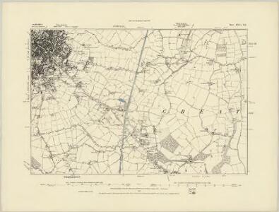 Staffordshire LIII.NW - OS Six-Inch Map