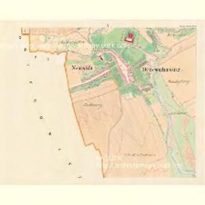 Drzewohostitz - m0592-1-004 - Kaiserpflichtexemplar der Landkarten des stabilen Katasters