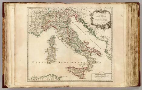 Italia Antiqua, Sicilia, Sardinia, et Corsica.