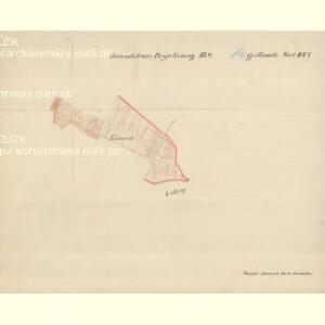 Klein Grillowitz - m1394-1-003 - Kaiserpflichtexemplar der Landkarten des stabilen Katasters