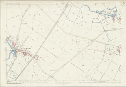 Northamptonshire XIII.14 (includes: Cotterstock; Tansor; Warmington) - 25 Inch Map