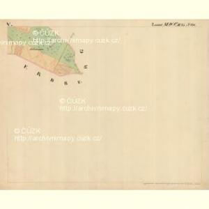 Klein Grillowitz - m1394-1-007 - Kaiserpflichtexemplar der Landkarten des stabilen Katasters