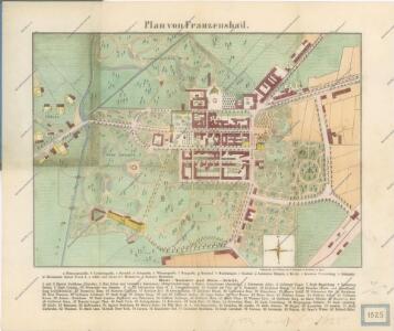 Plan von Franzensbad