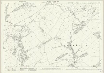 Montgomeryshire XXX.2 (includes: Berriw; Brithdir; Castell Caereinuin Urban; Welshpool) - 25 Inch Map