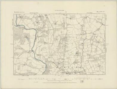 Worcestershire XXVII.NW - OS Six-Inch Map